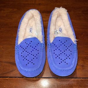 UGG Ansley Crystal Diamond Night Sky Suede Slippers